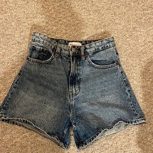 Zara mom shorts